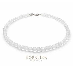 Coralina Palm Beach Collar Clear Quartz Necklace – Coralina, Palm Beach